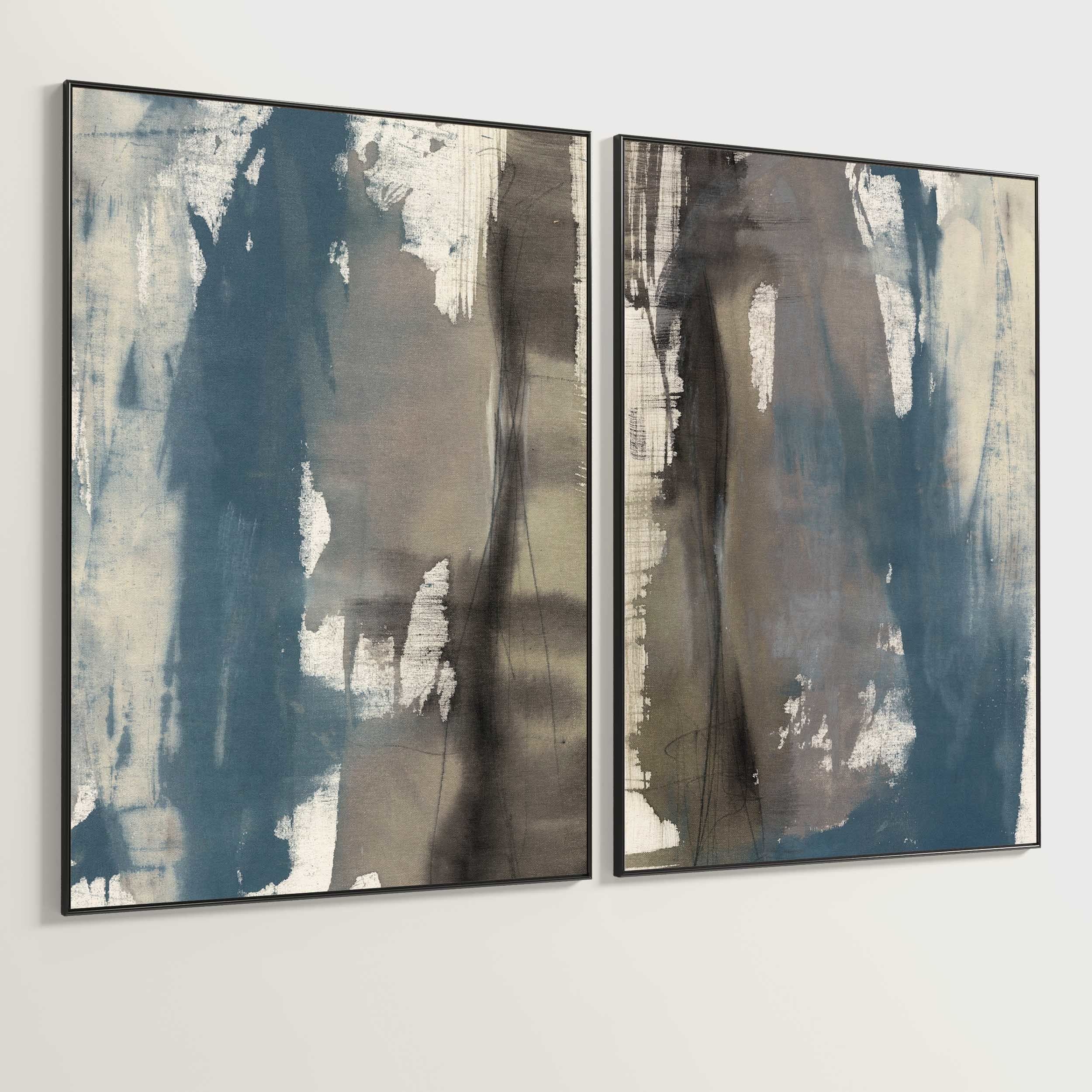 Plaster Two Photo Frame 249 Low-poly 3D model_4