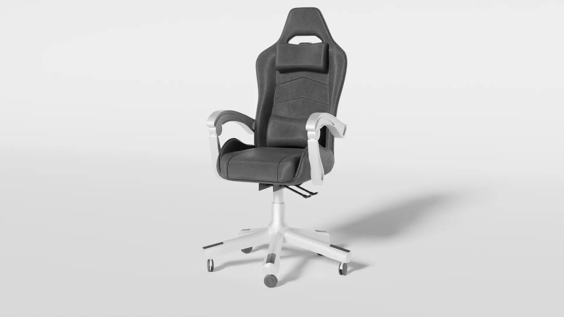 Gaming chair 3D model_0