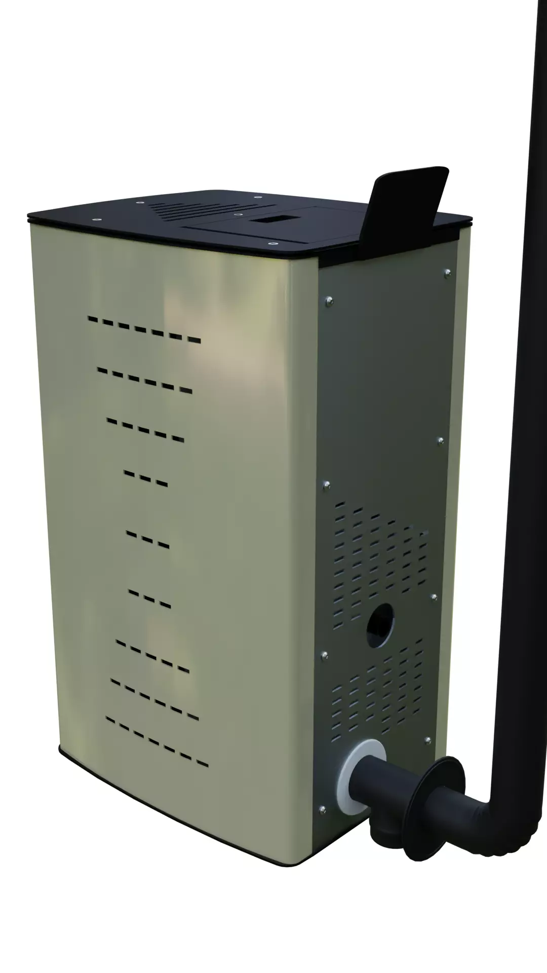 Pellet Stove Fornello Stella 3D model_0