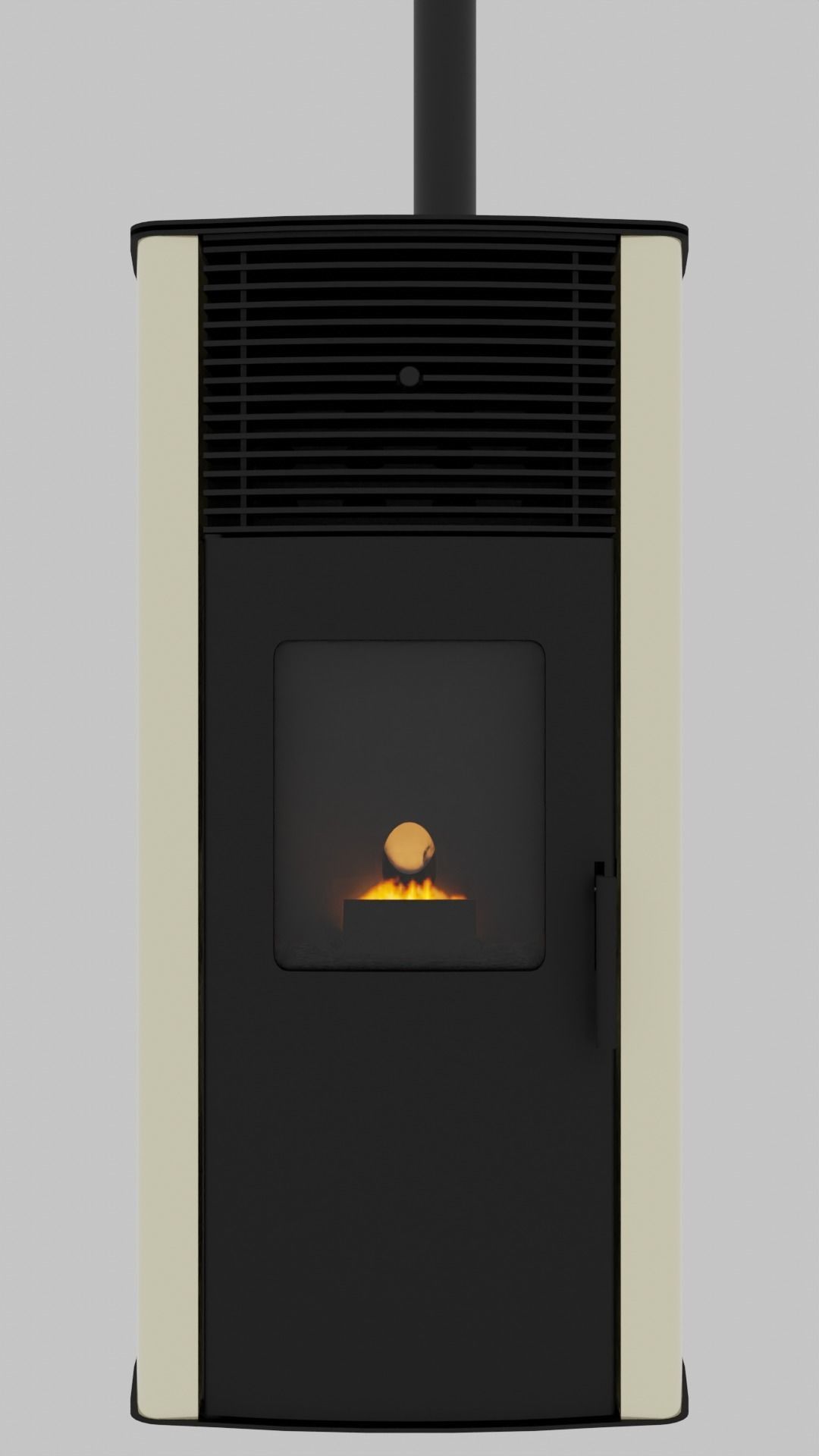 Pellet Stove Fornello Stella 3D model_4