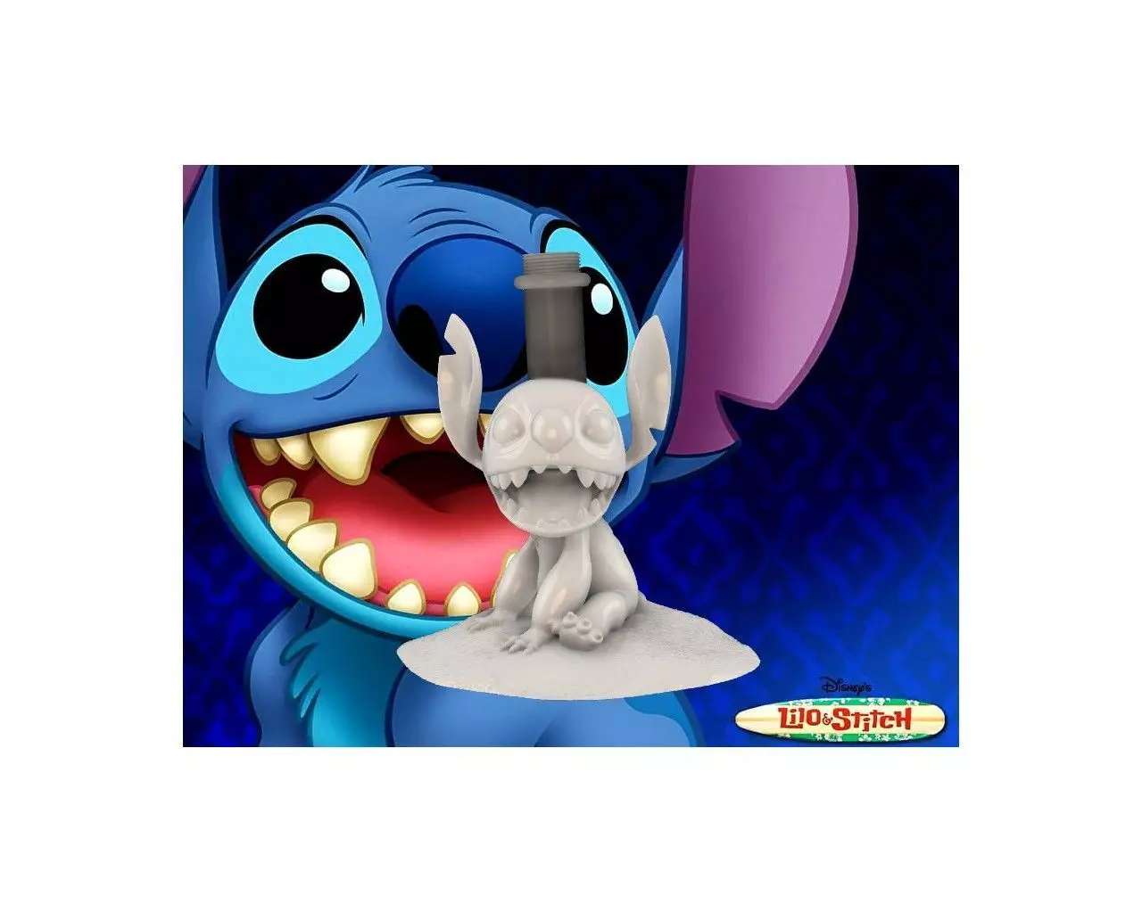 Stitch Lamp 3D print model_0