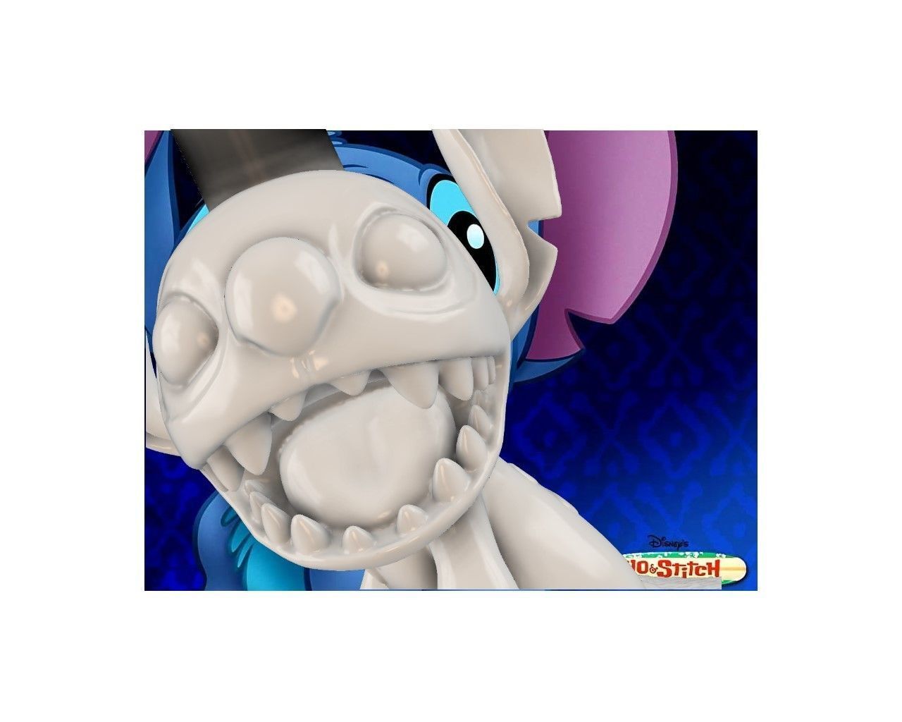 Stitch Lamp 3D print model_2