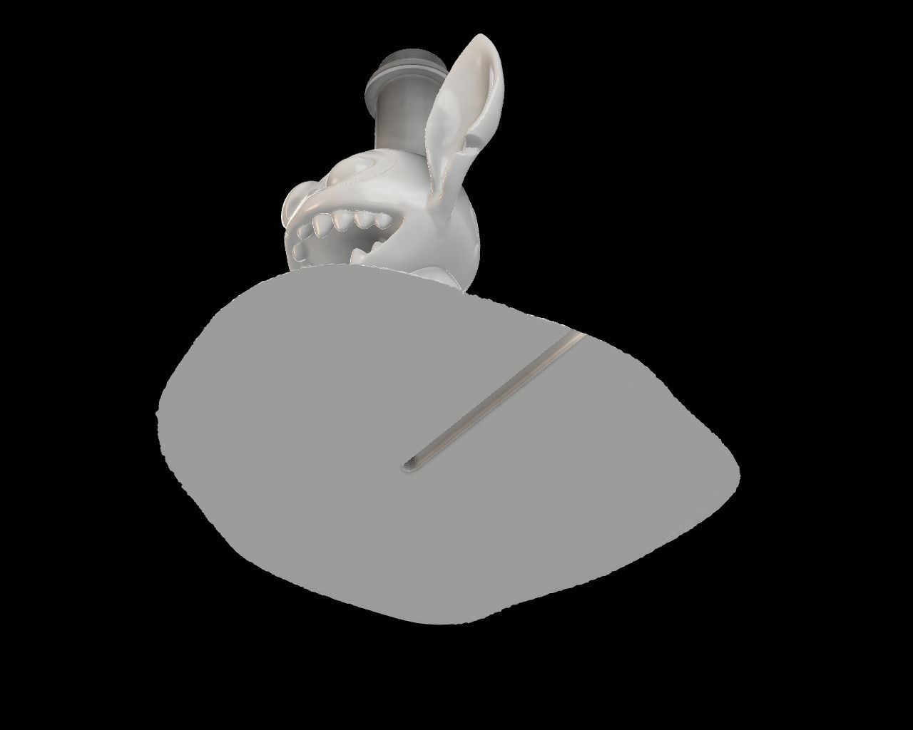 Stitch Lamp 3D print model_7