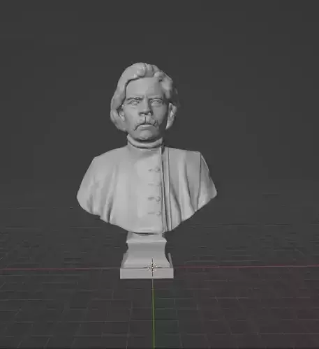 Maxim Gorky 3D print model