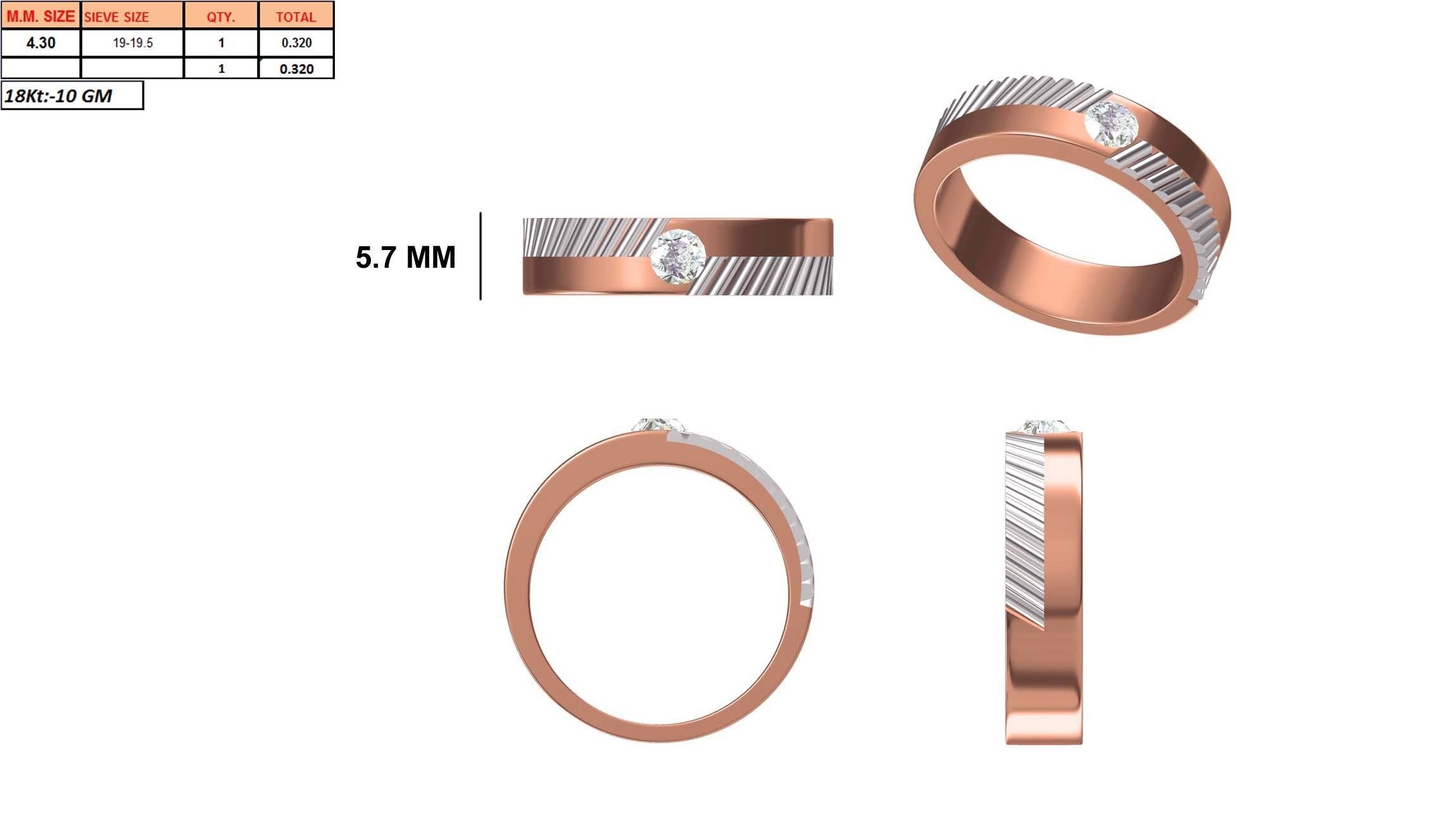 Mens Ring STL OBJ FBX JCD Details 3D print model_1