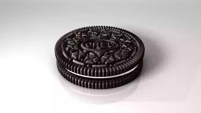 Dark chocolate biscuit