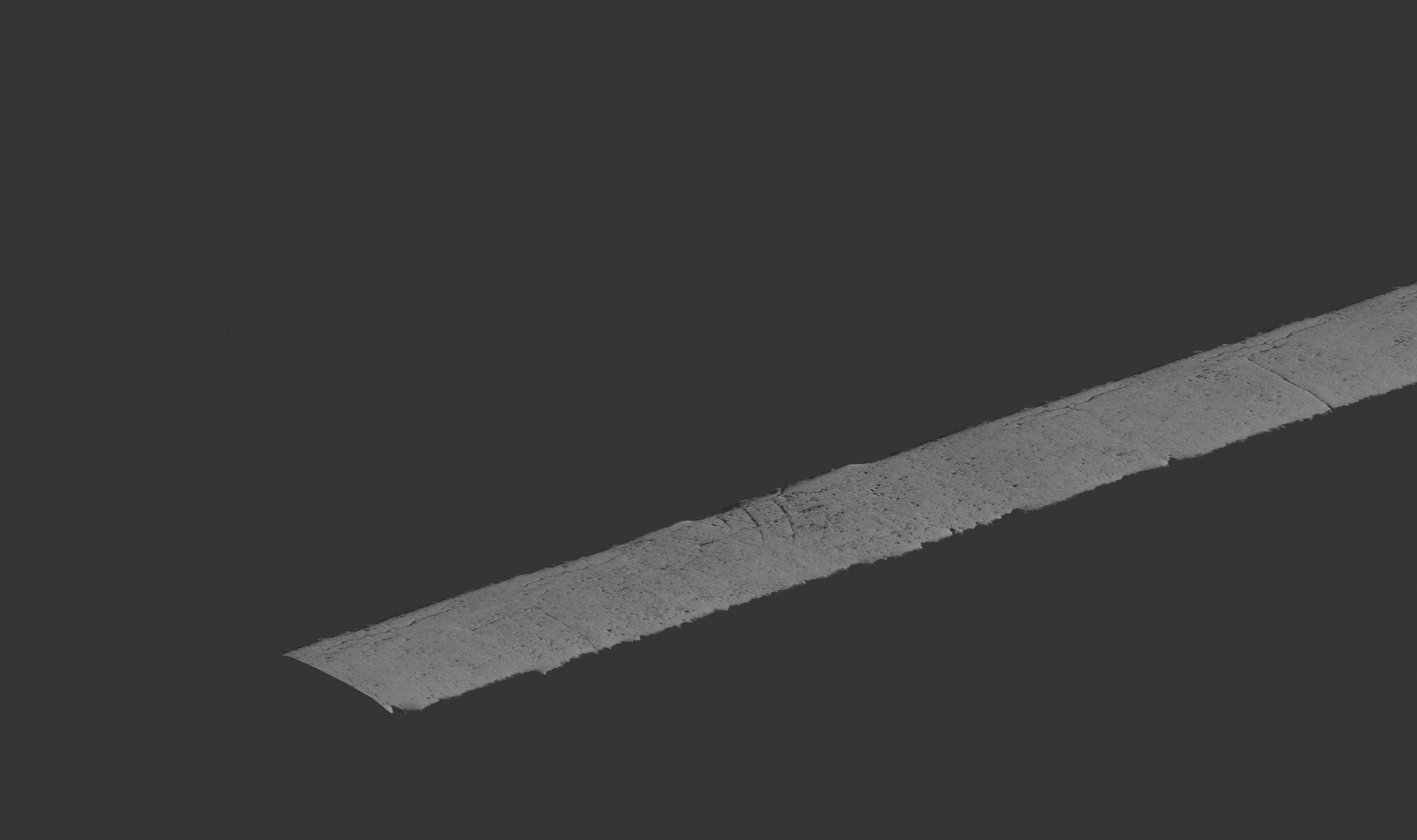 Concrete Road 3D model_3