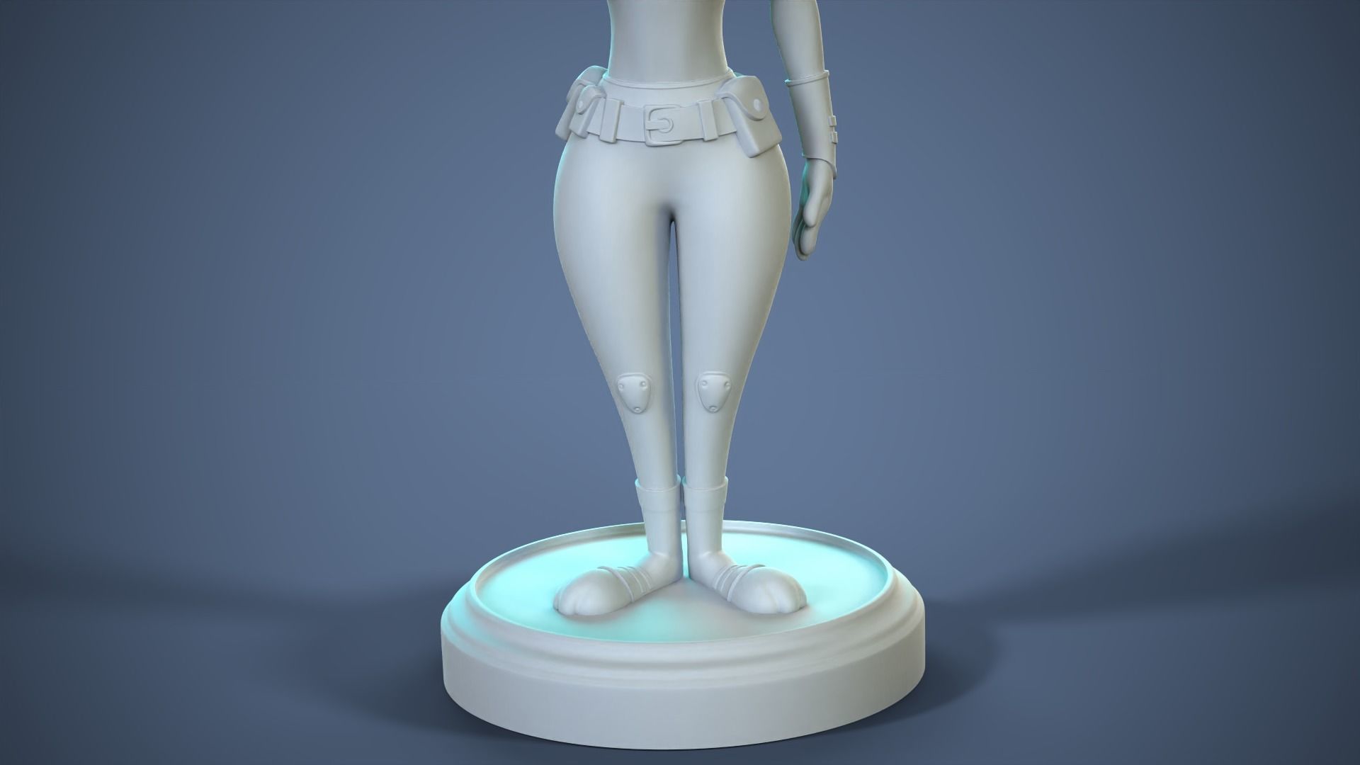 Judy Hopps - bunny police officer 3D print model_8