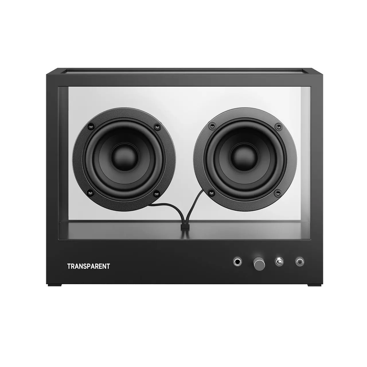 Small Transparent Speaker by Transparent 3D model