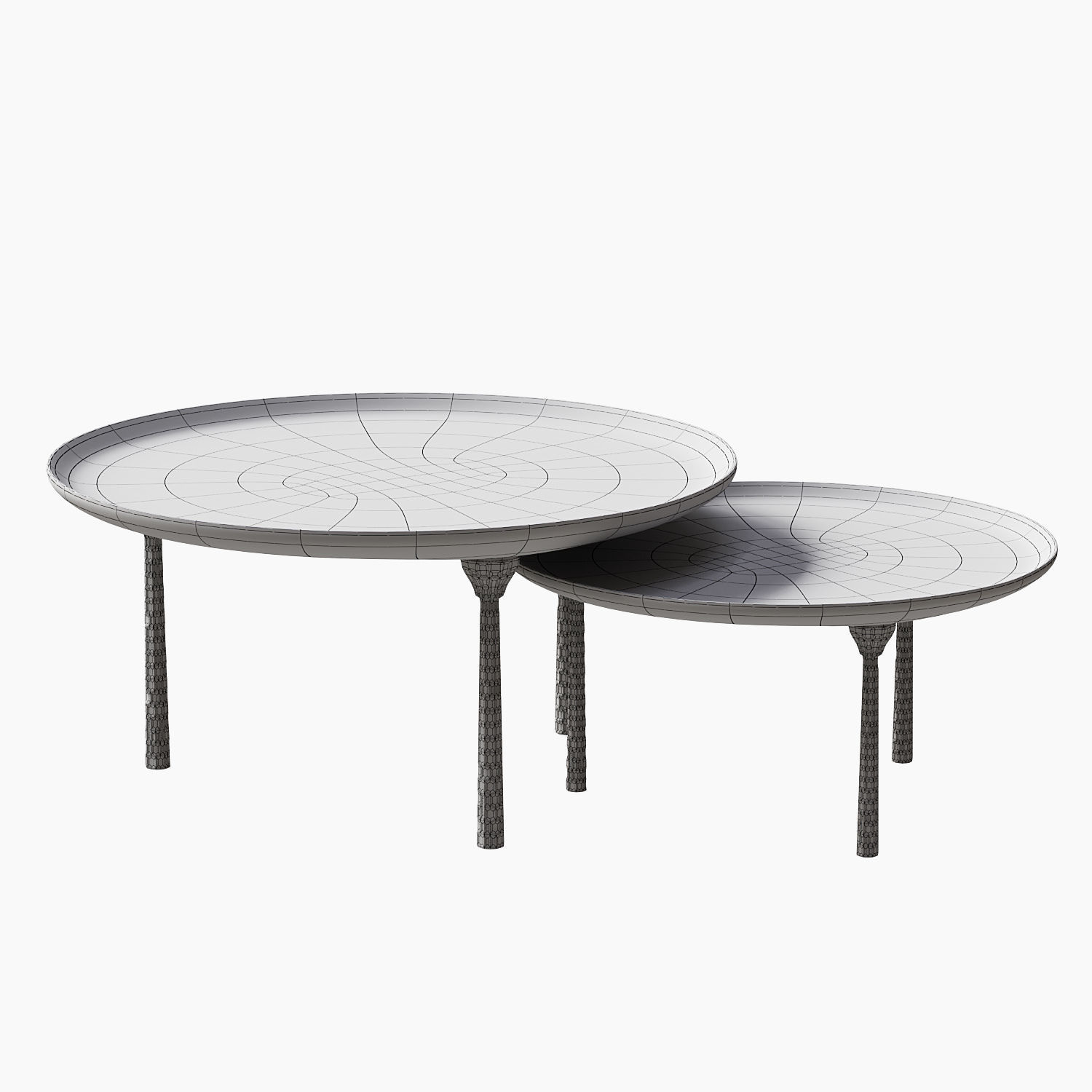 sintra coffe table 3D model_2