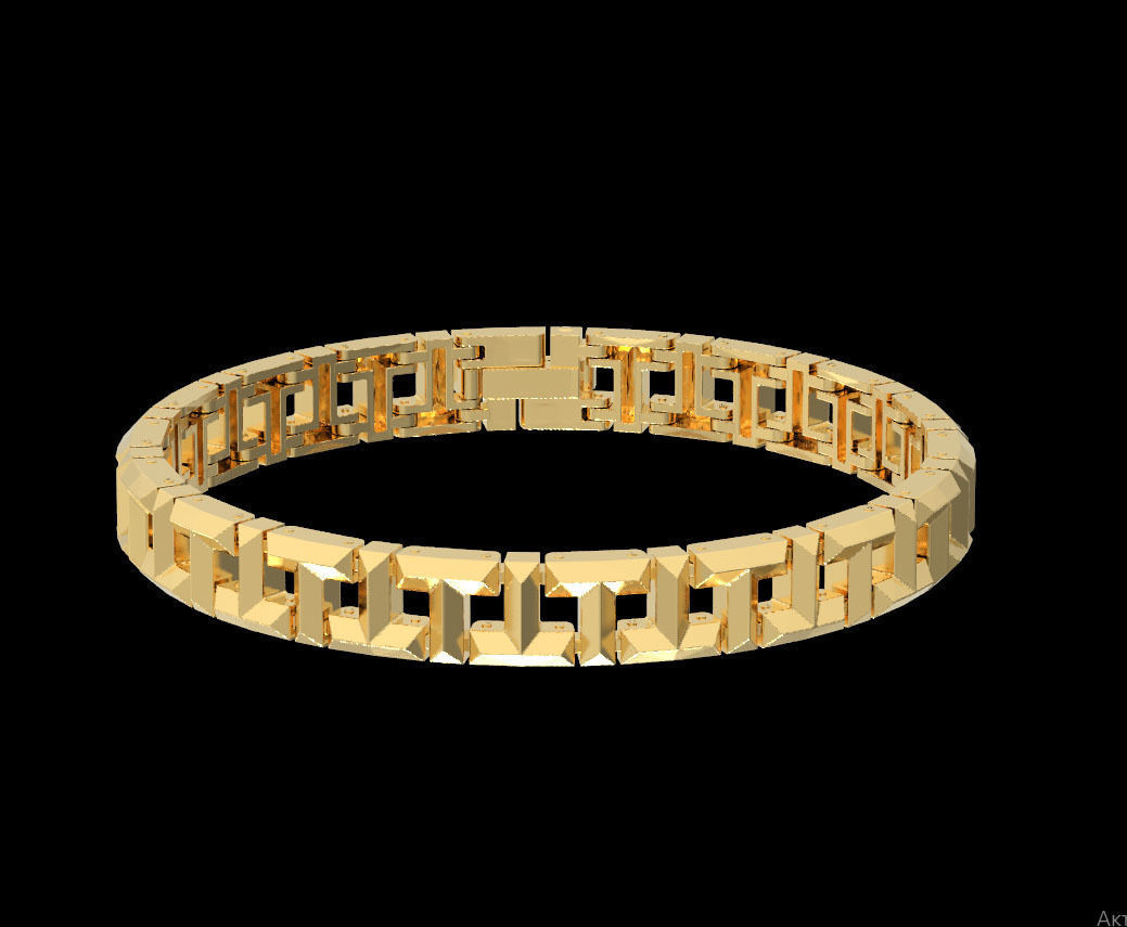 bracelet 3D print model_2