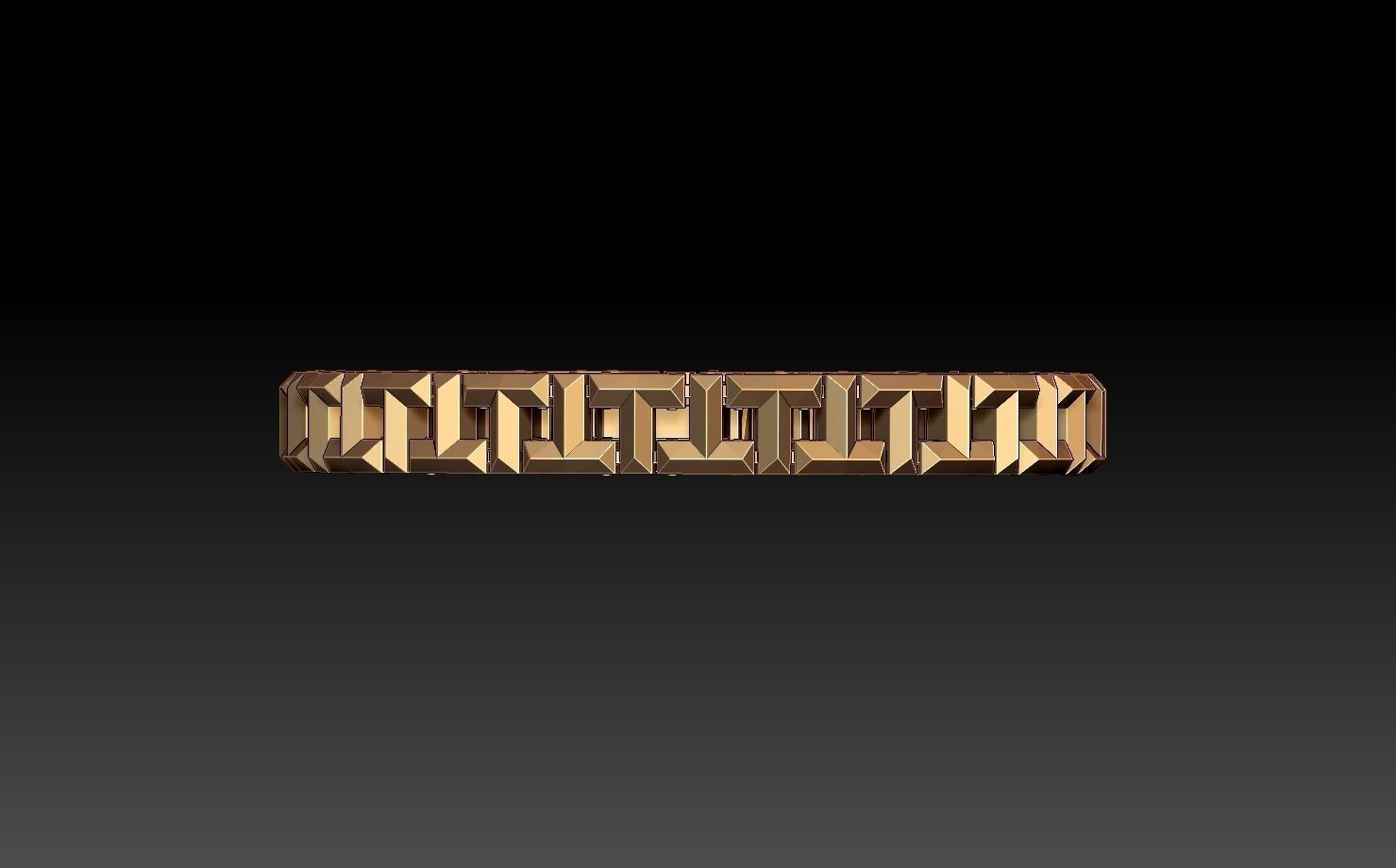 bracelet 3D print model_4