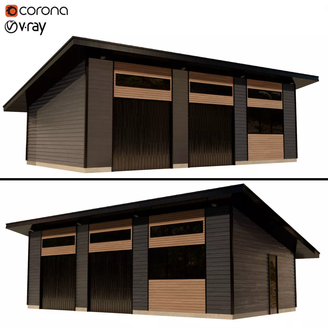 Garage01 Free 3D model