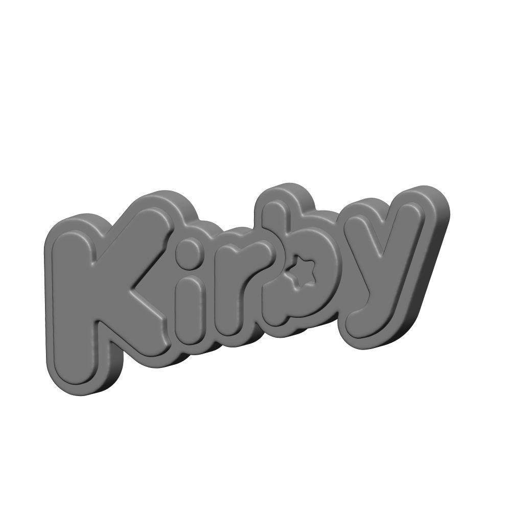 cute kirby 3D print model_4