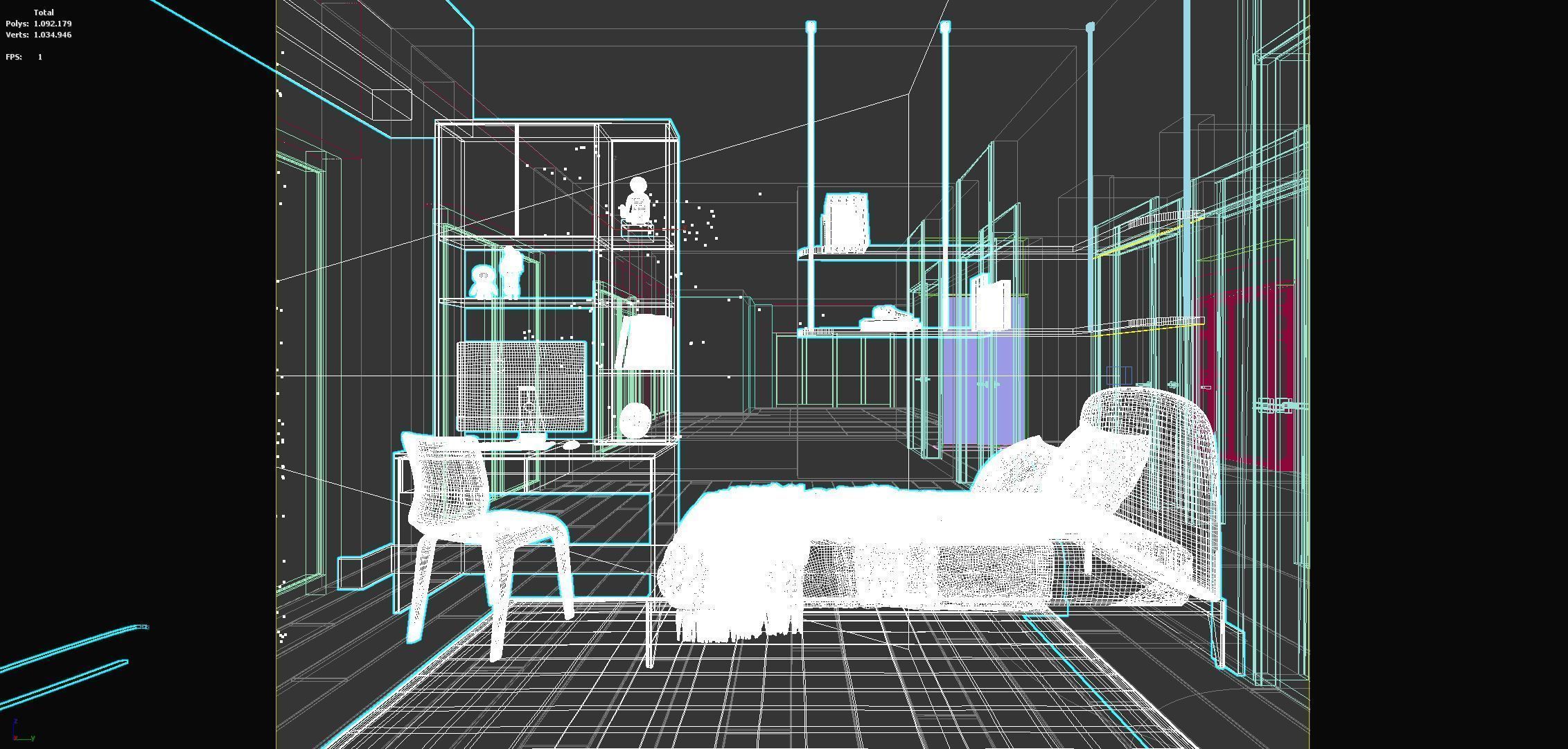 Kid Room Maslak by FGM 3D model_3