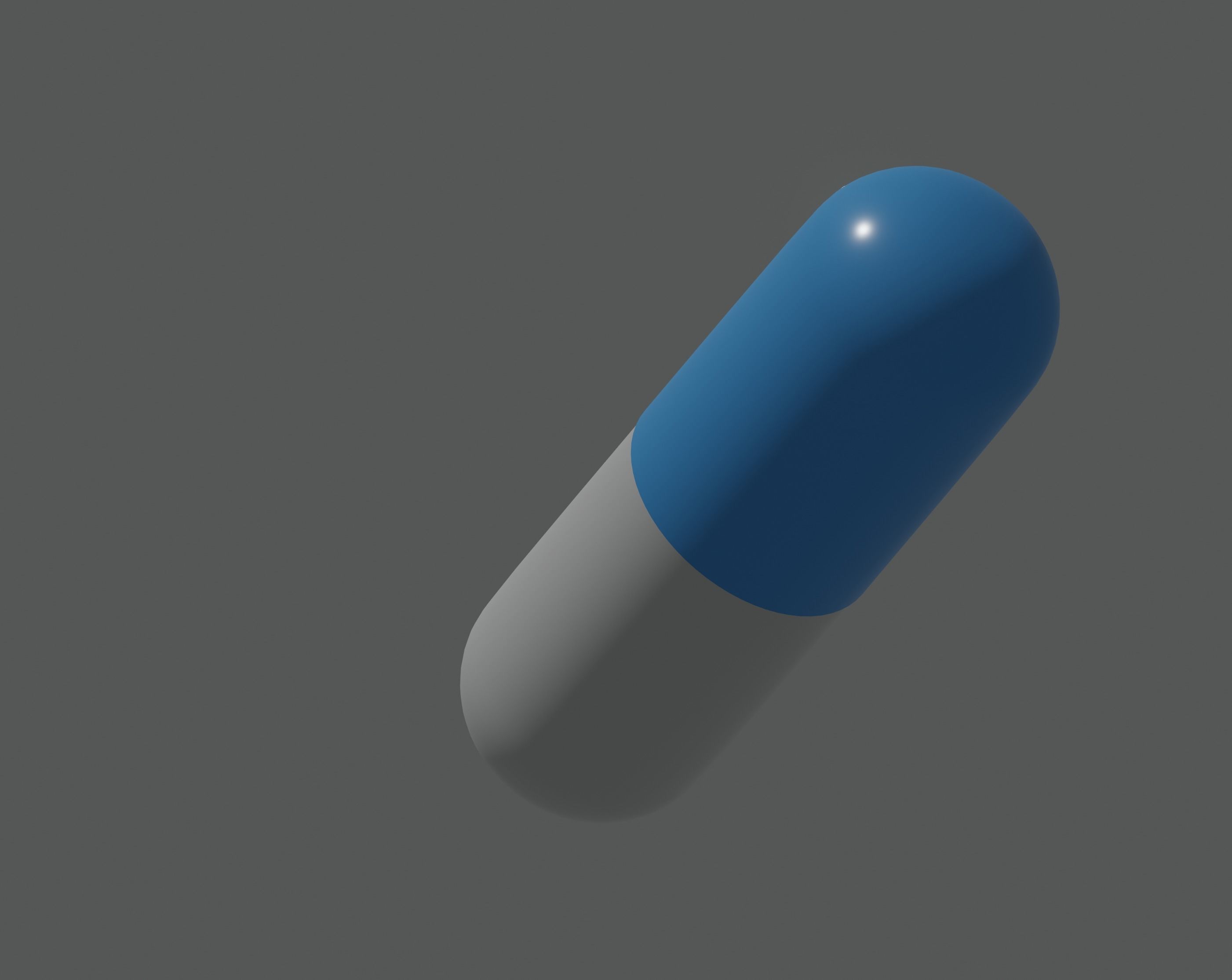 Pill model 3D model_6