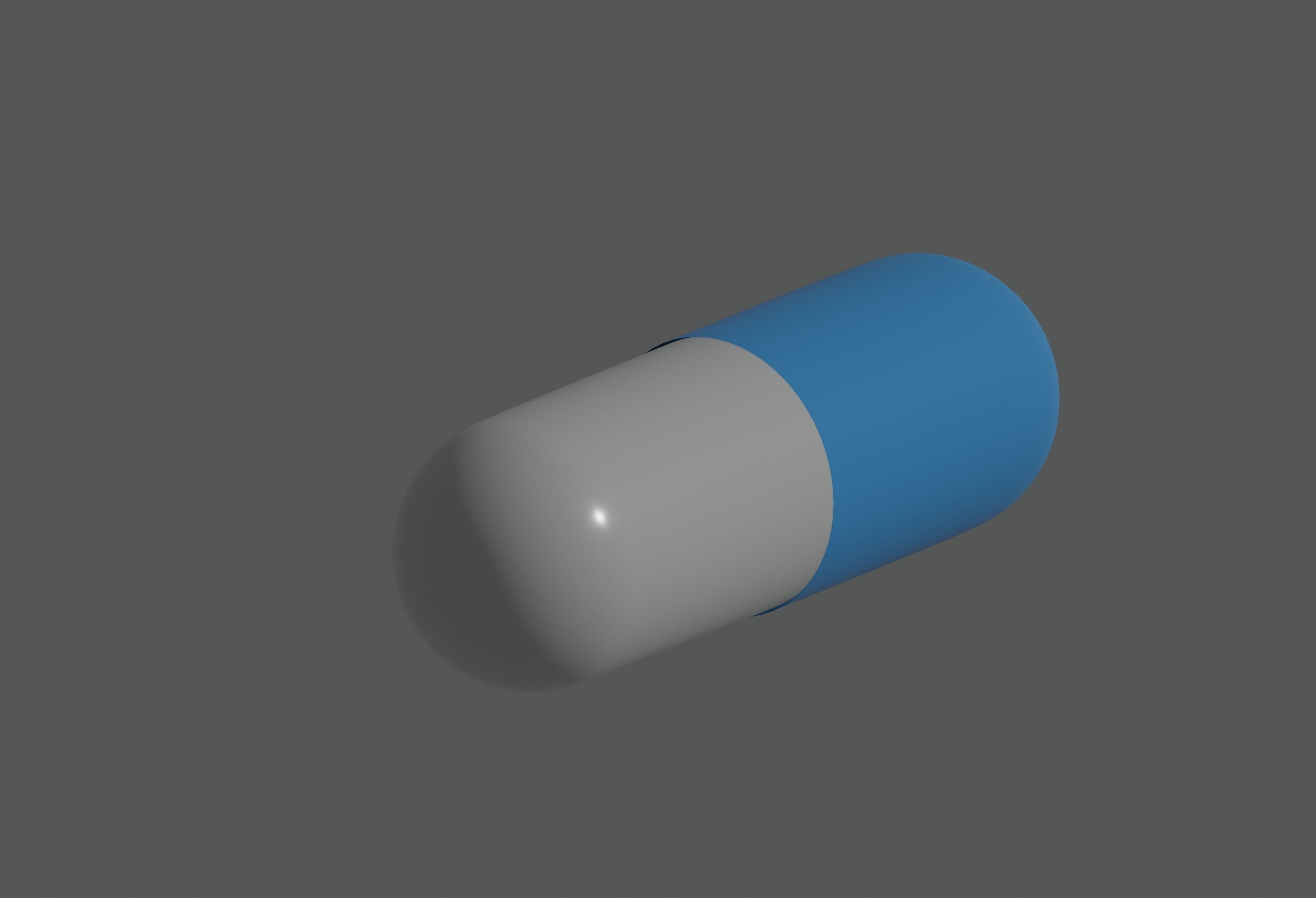 Pill model 3D model_3