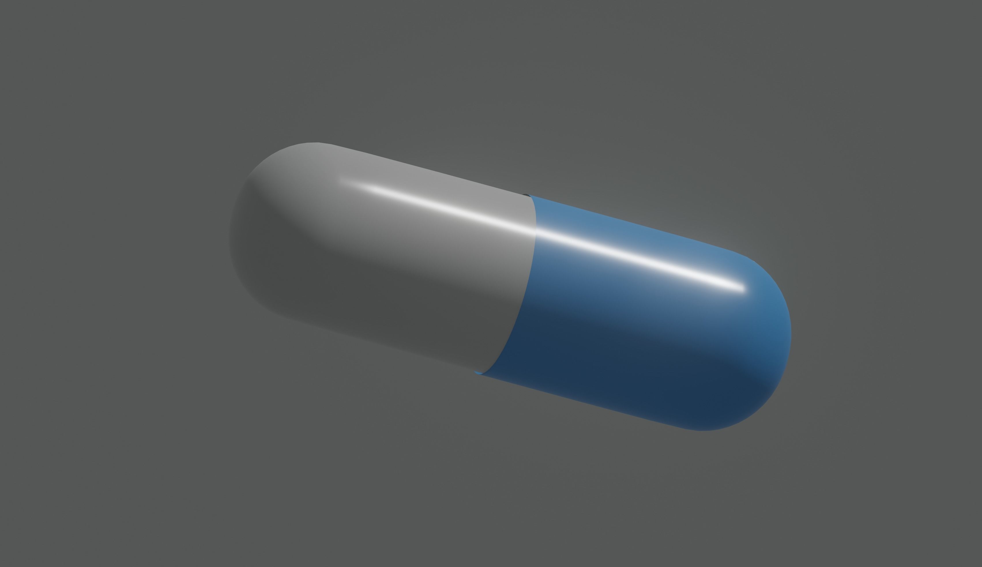 Pill model 3D model_5