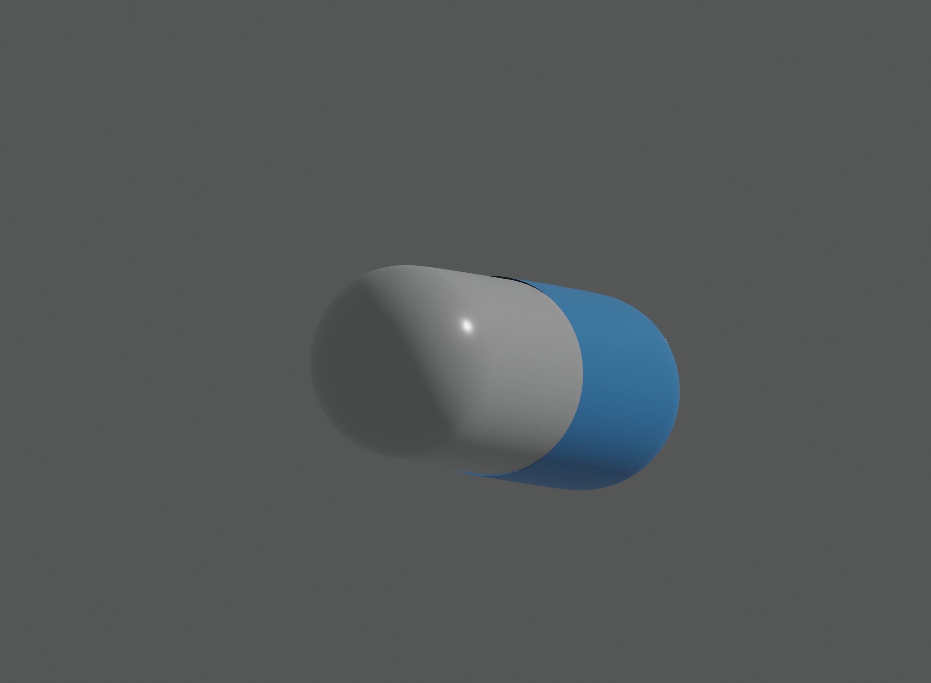 Pill model 3D model_4