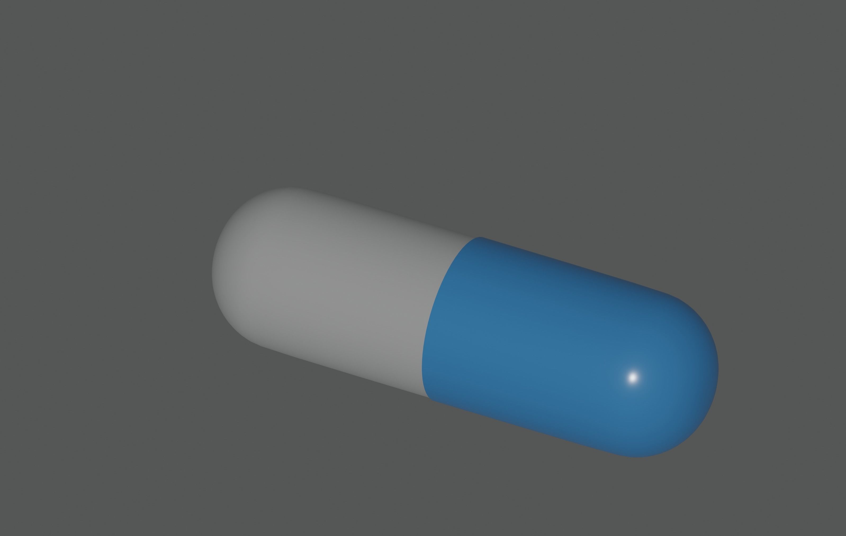 Pill model 3D model_7