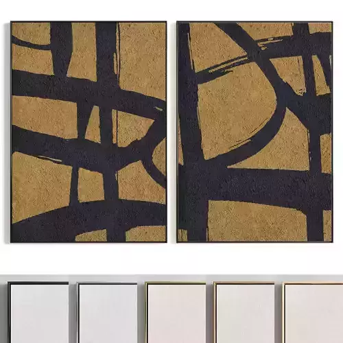 Plaster Two Photo Frame 269