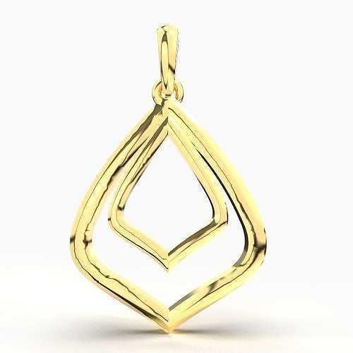 GOLD PENDANT 3D print model