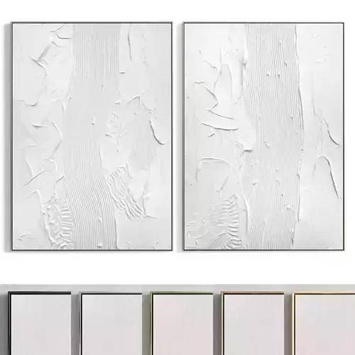 Plaster Two Photo Frame 270