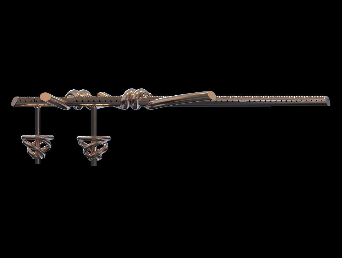 ring knot 3D print model_20