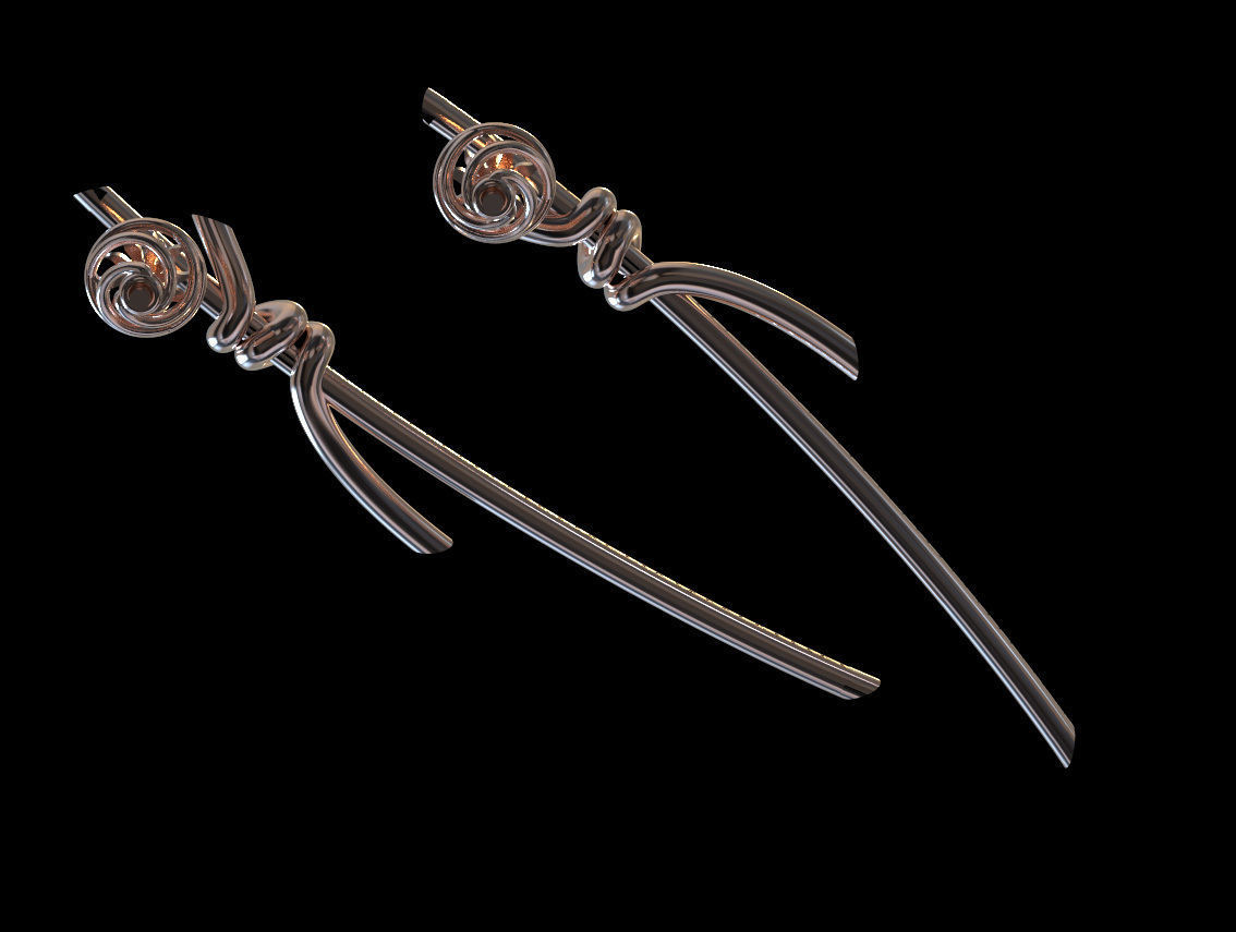 ring knot 3D print model_22