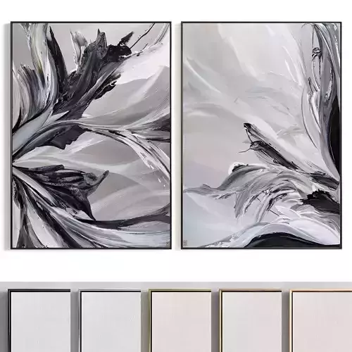 Plaster Two Photo Frame 272