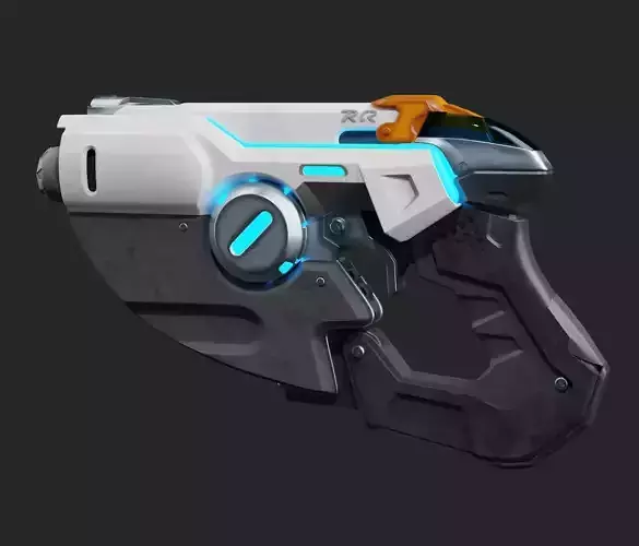 Tracer Pulse Pistols New design and Pulse Bomb - Overwatch 2 3D print model