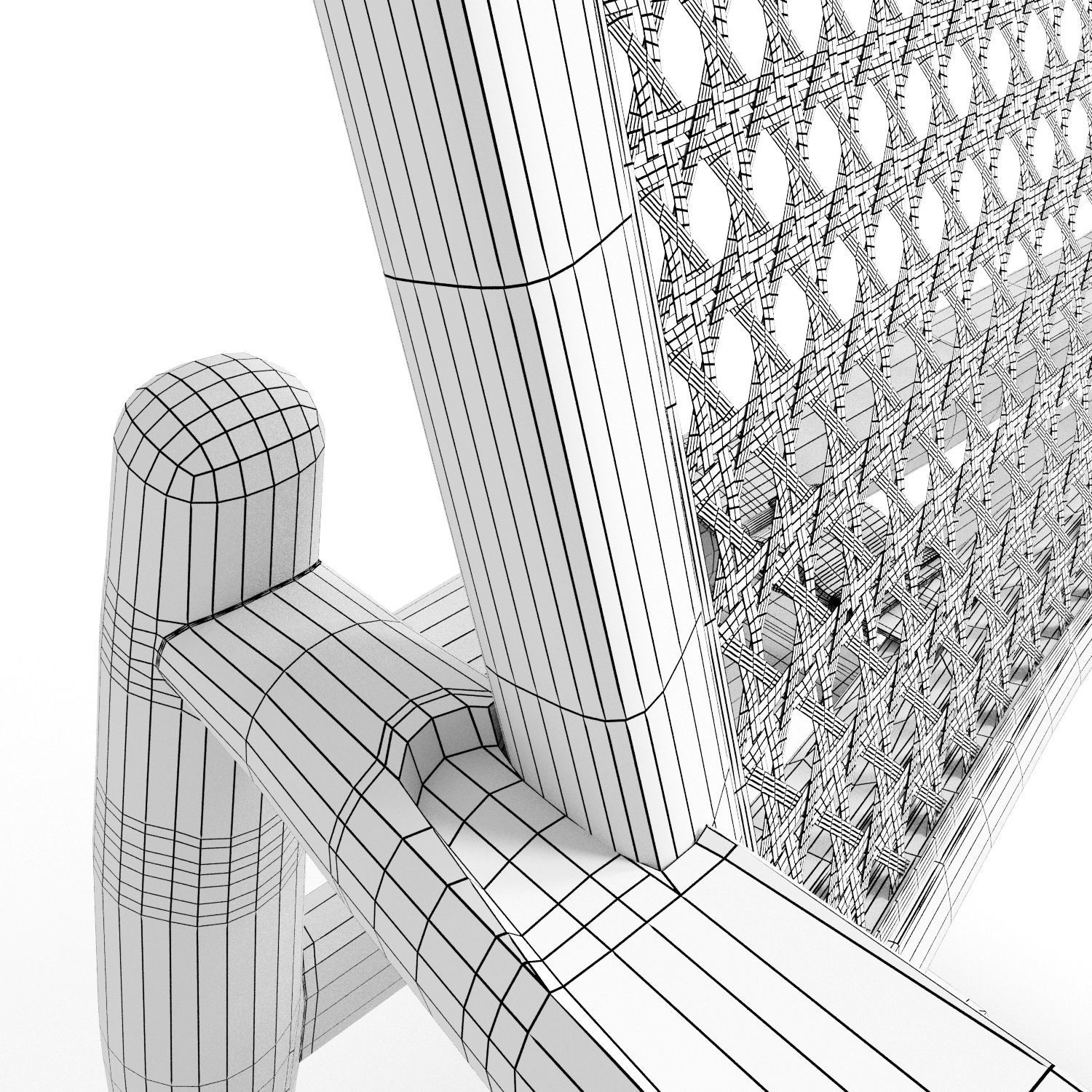 albedo isole coffee table set 3D model_12