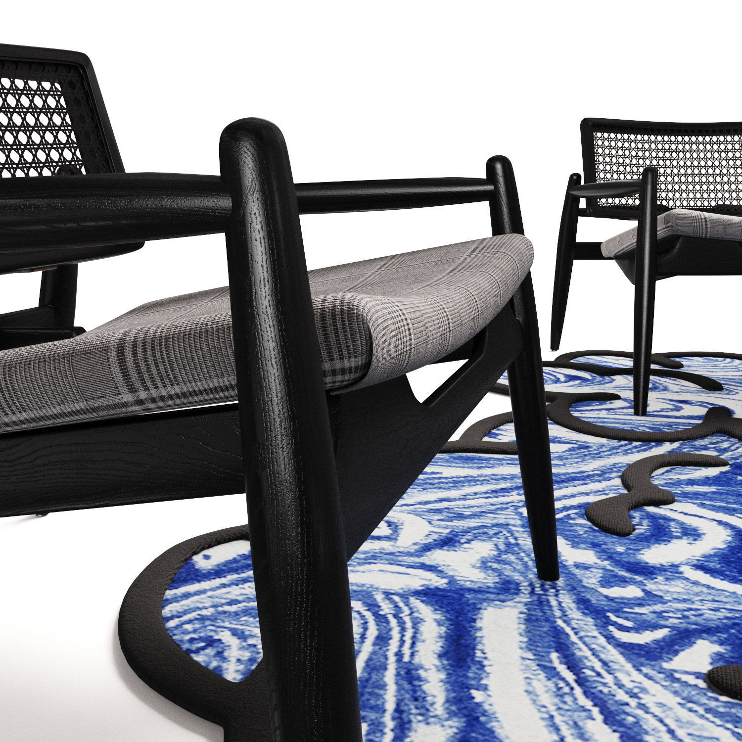 albedo isole coffee table set 3D model_3