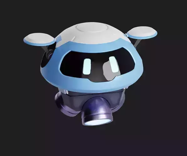 Mei Robot Snowball from Overwatch 2 - cosplay props 3D print model