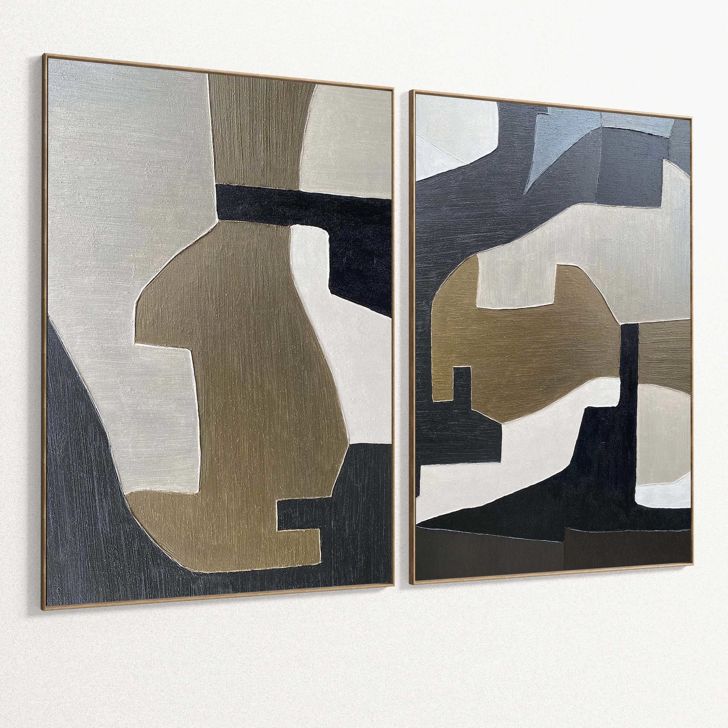 Plaster Two Photo Frame 278 Low-poly 3D model_4