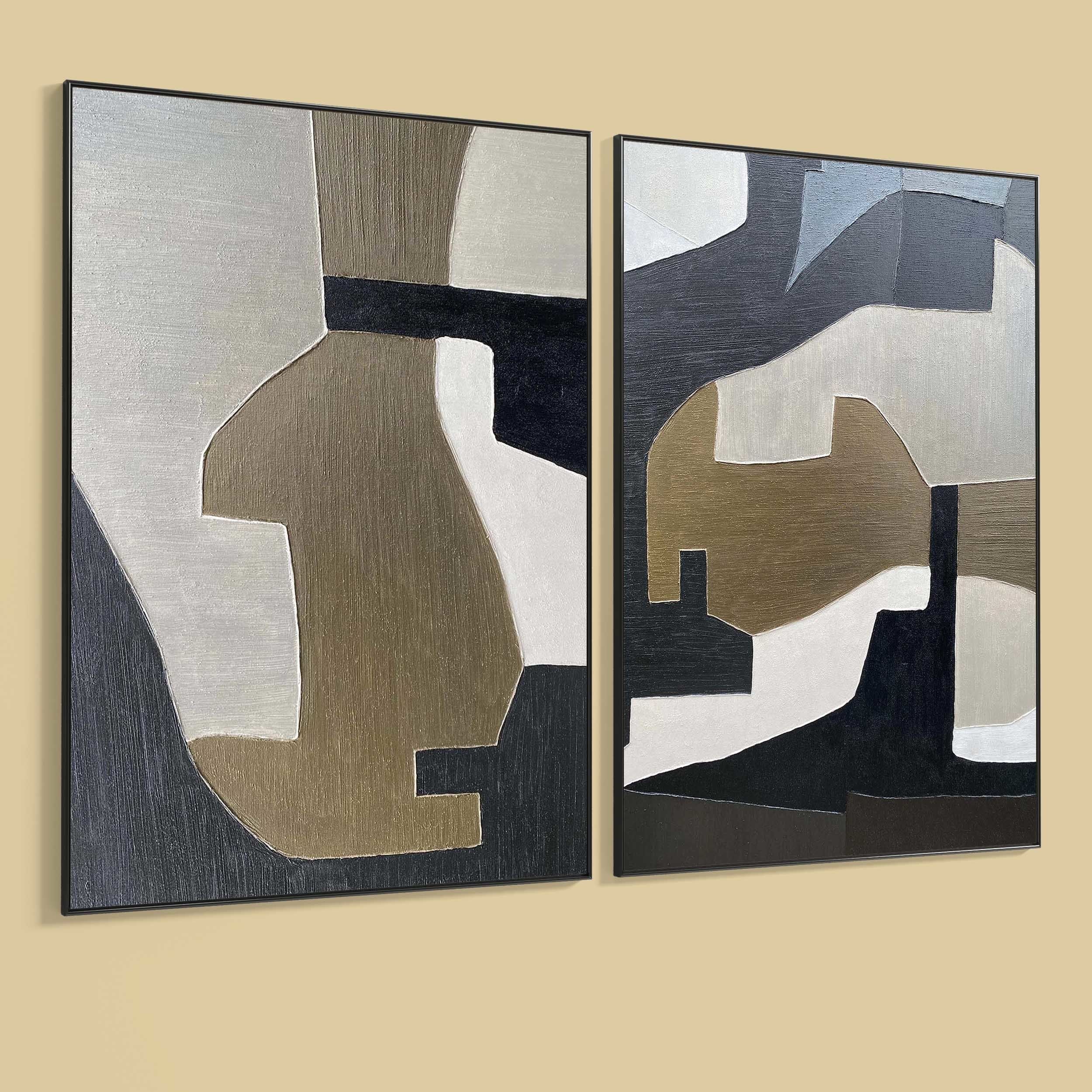 Plaster Two Photo Frame 278 Low-poly 3D model_3