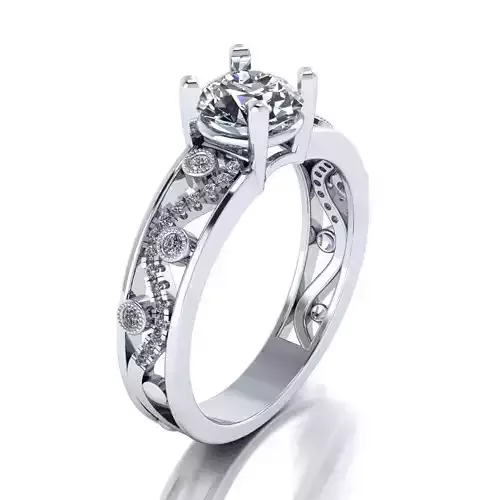 Engagement diamond ring