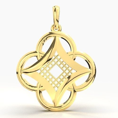 GOLD PENDANT 3D print model