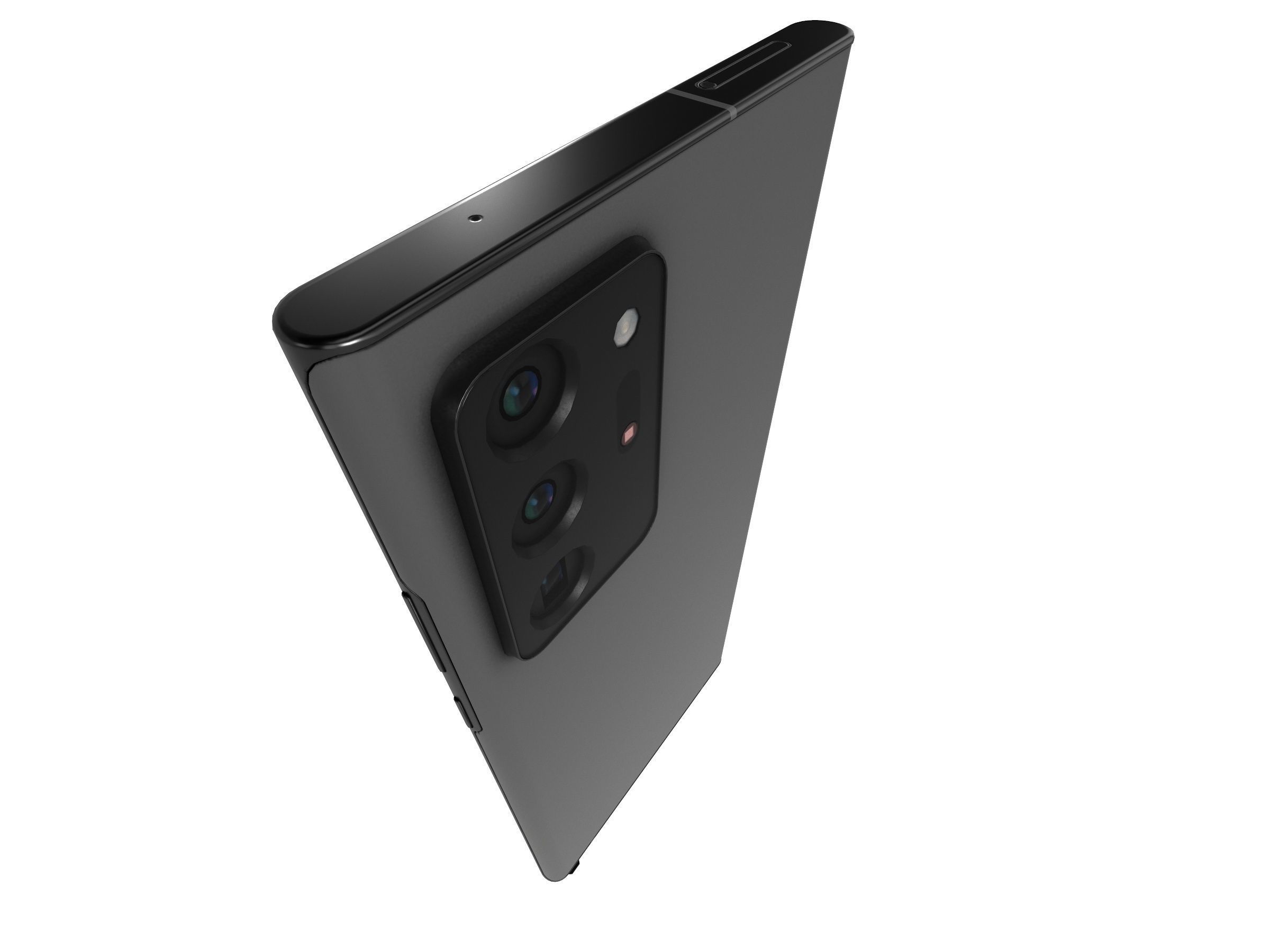 2022 Galaxy Note 20 Ultra with S pen game asset Low-poly 3D model_6