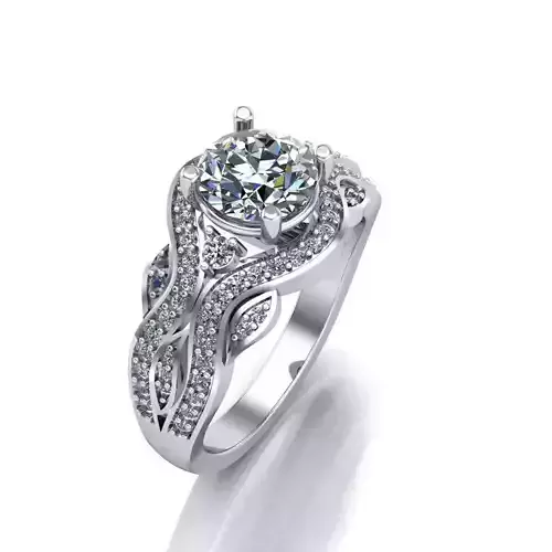 wedding engagement women ring 3dm