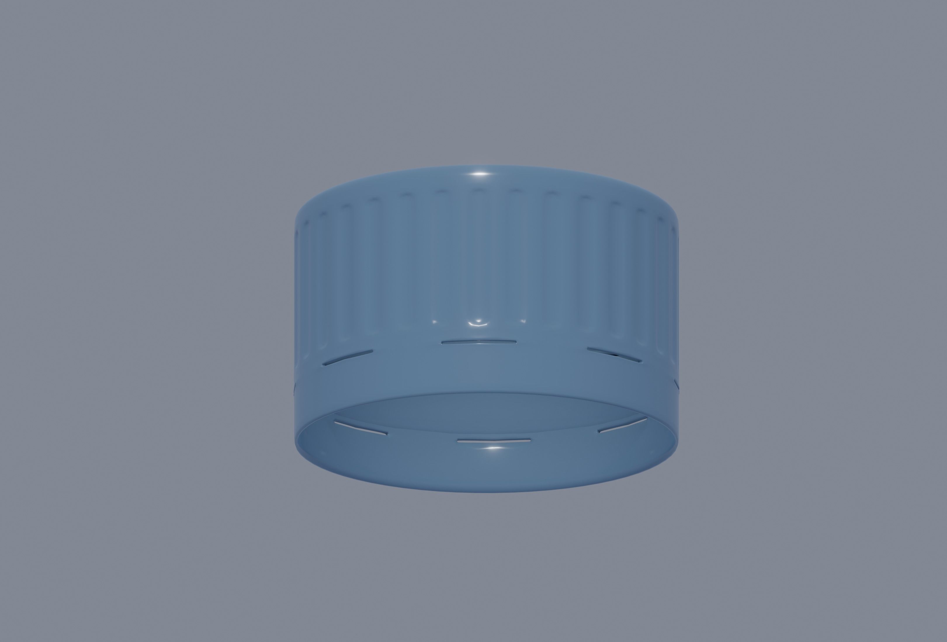 Plastic Bottle Cap 3D model_10