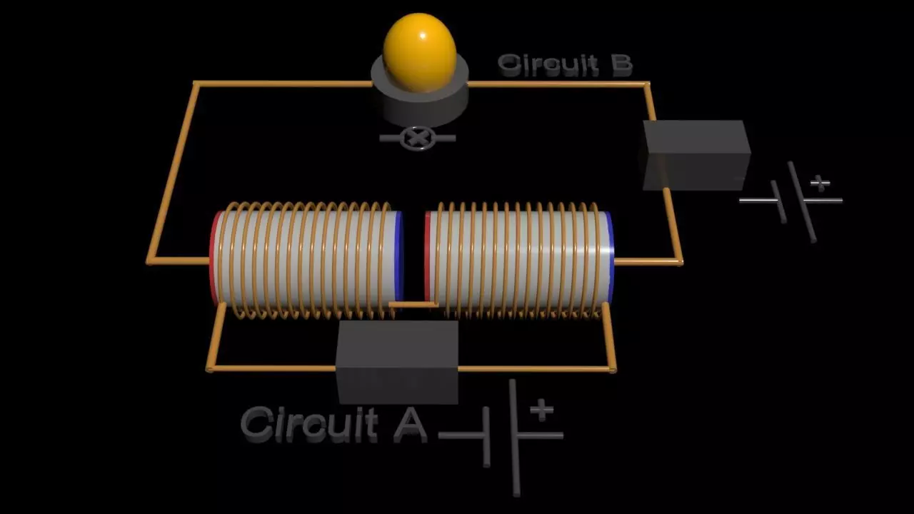 Electromagnetic Semi-Conductor Principle - Concept 3D model_0