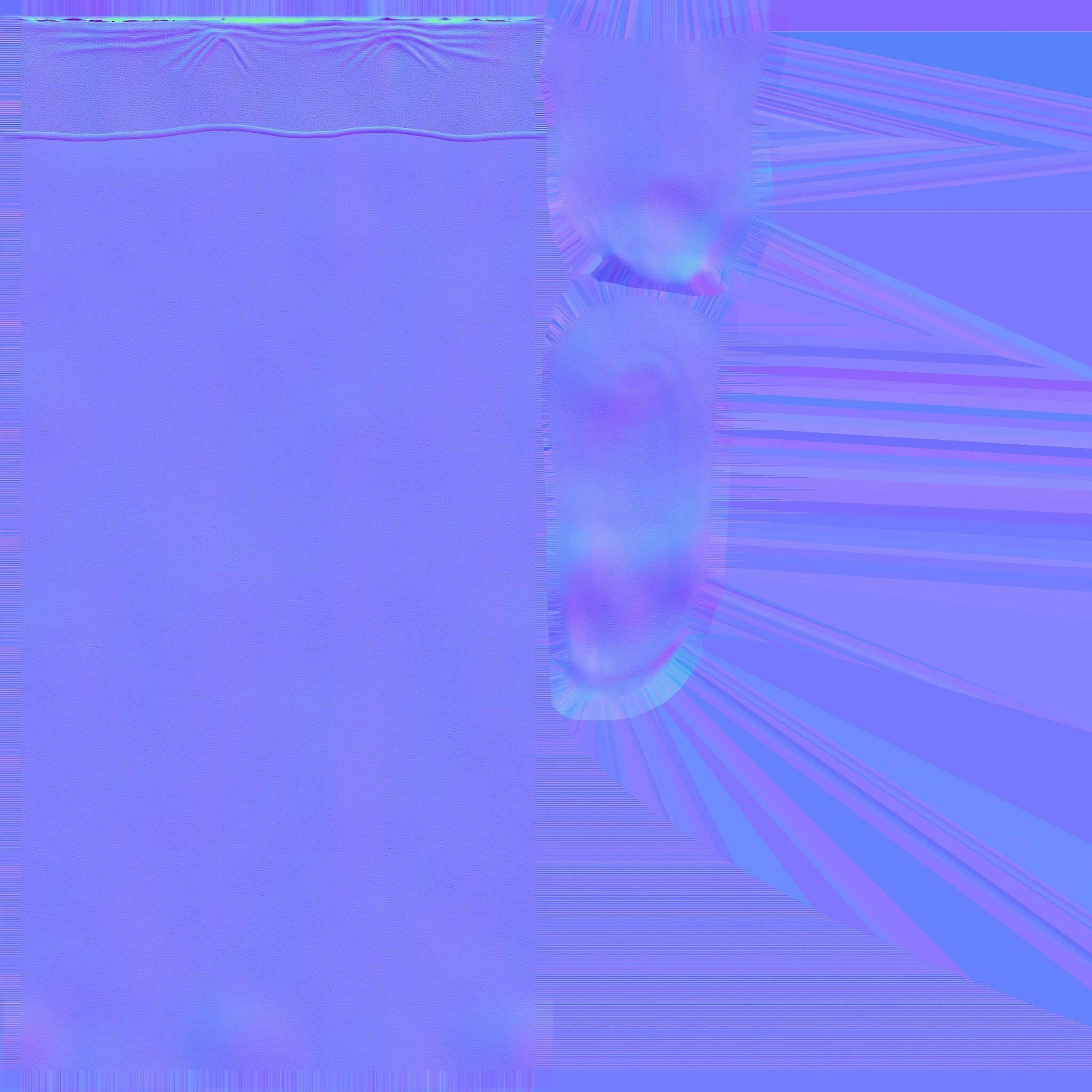 Pin Up Retro Stockings With With Red Shoes Low-poly 3D model_12