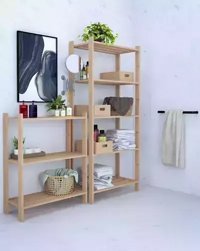 Wooden Shelves - Estanterias de madera