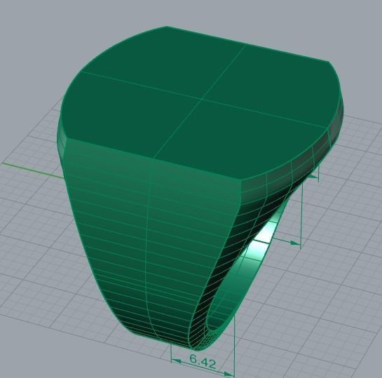 TV ring 3D print model_2