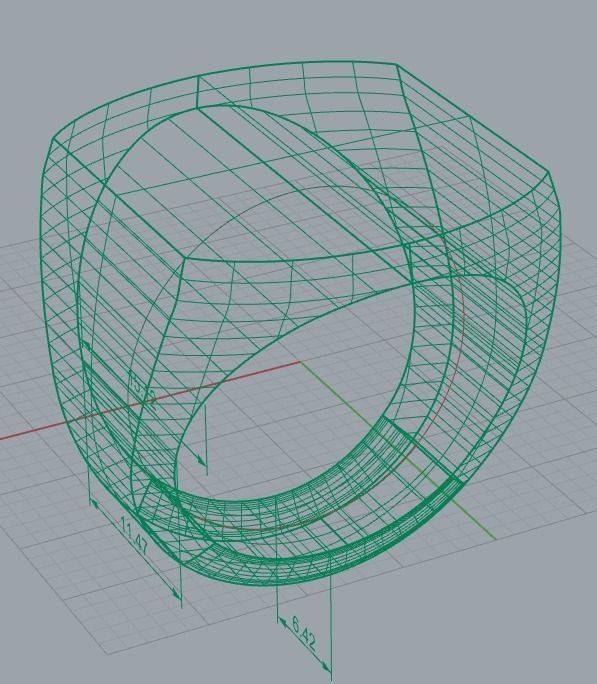 TV ring 3D print model_6