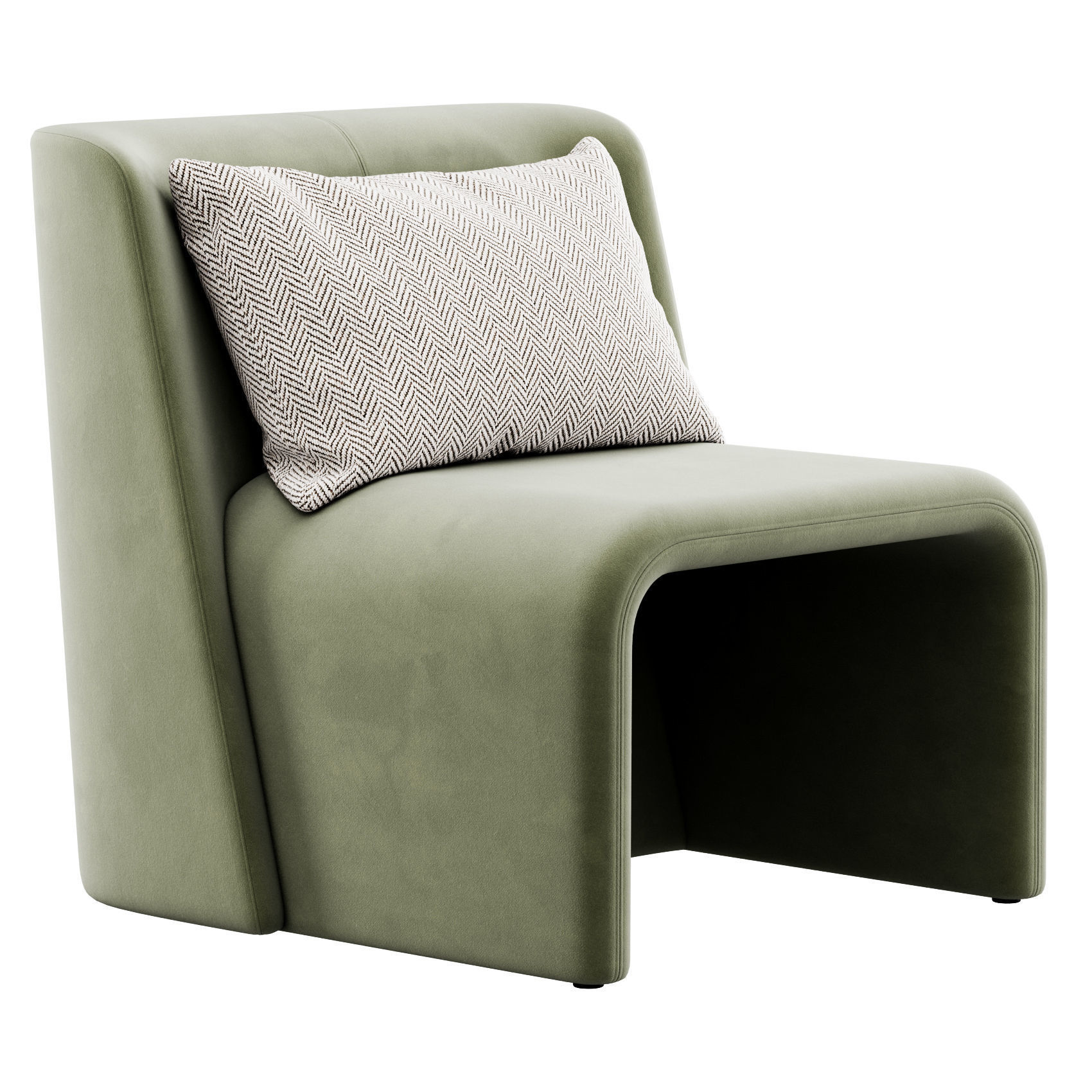 Legacy Armchair by Domkapa 3D model_2