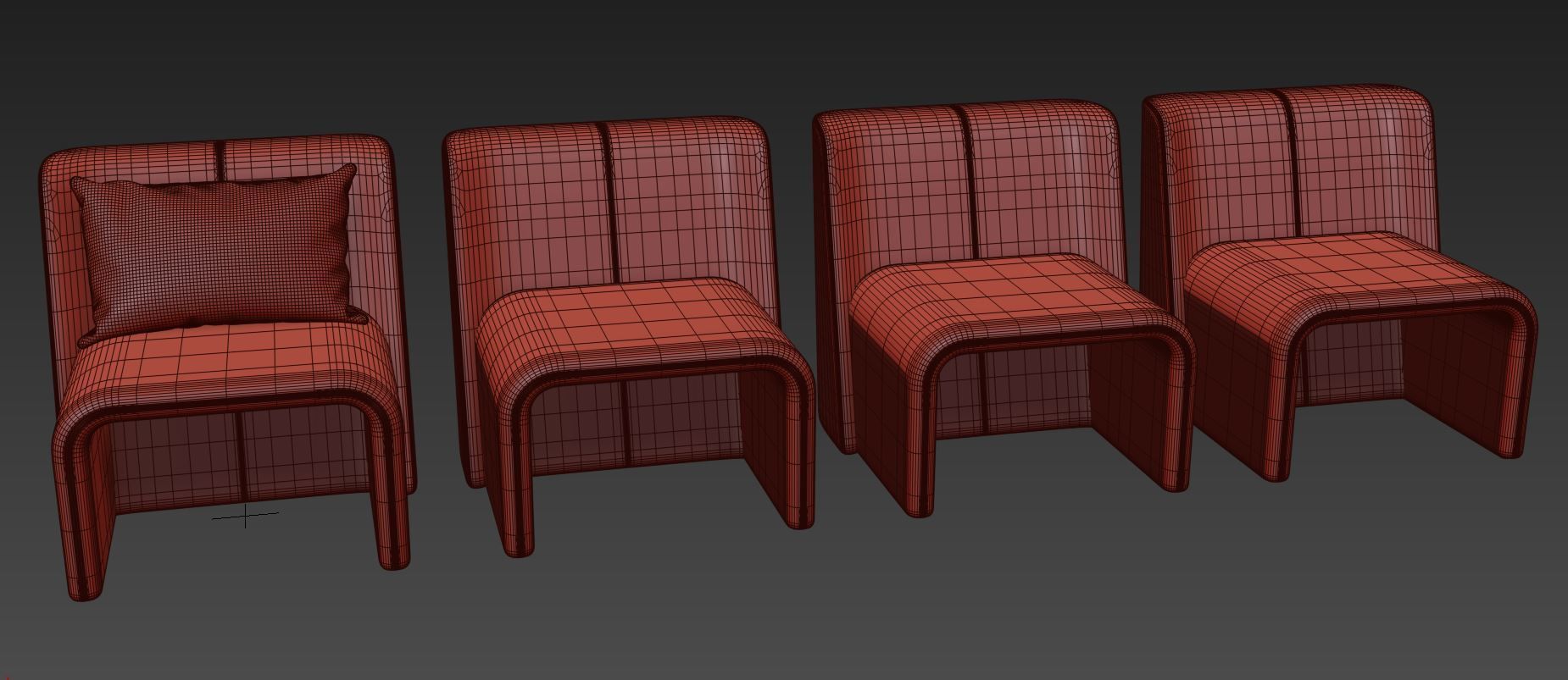 Legacy Armchair by Domkapa 3D model_7