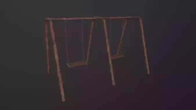 Old Swing 3D Model