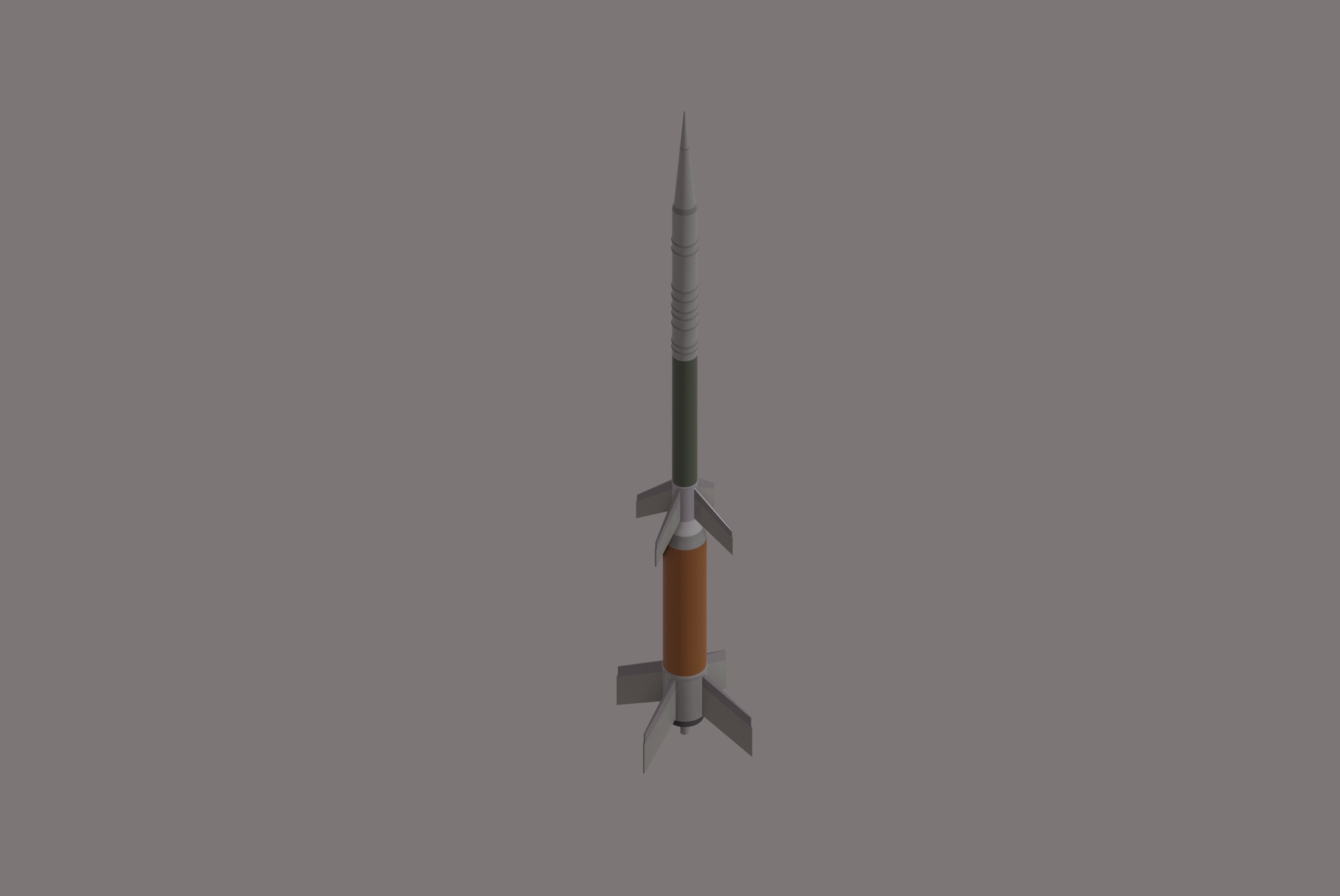 Missile 3D model_4